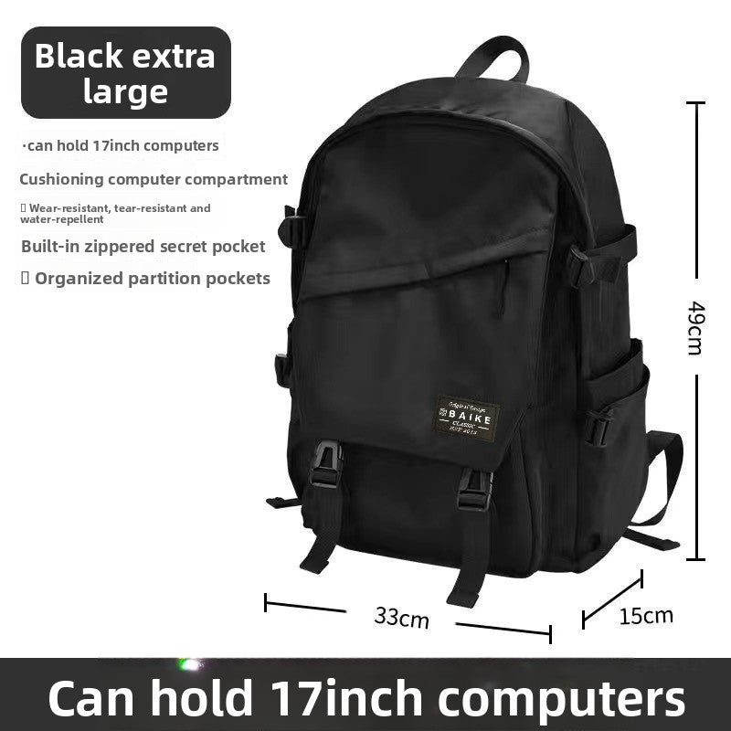 Trendy Large-Capacity School Backpack