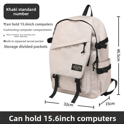 Trendy Large-Capacity School Backpack