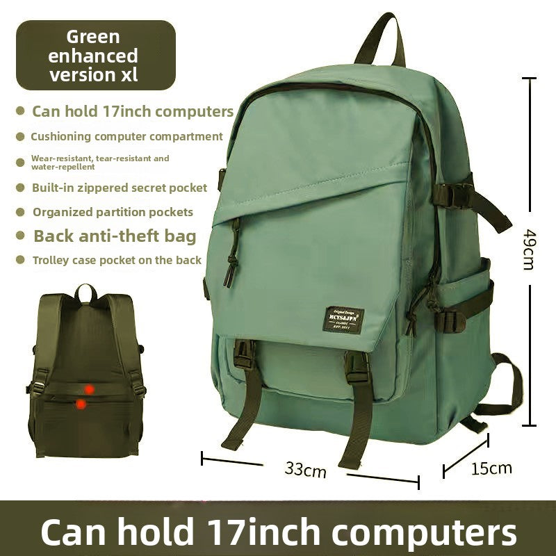 Trendy Large-Capacity School Backpack