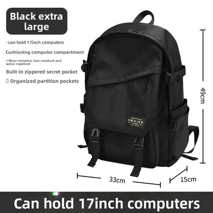 Trendy Large-Capacity School Backpack