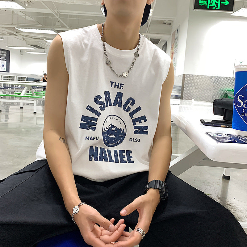 Trendy Men's Short Sleeve T-shirt - Loose Fit Casual Summer Top