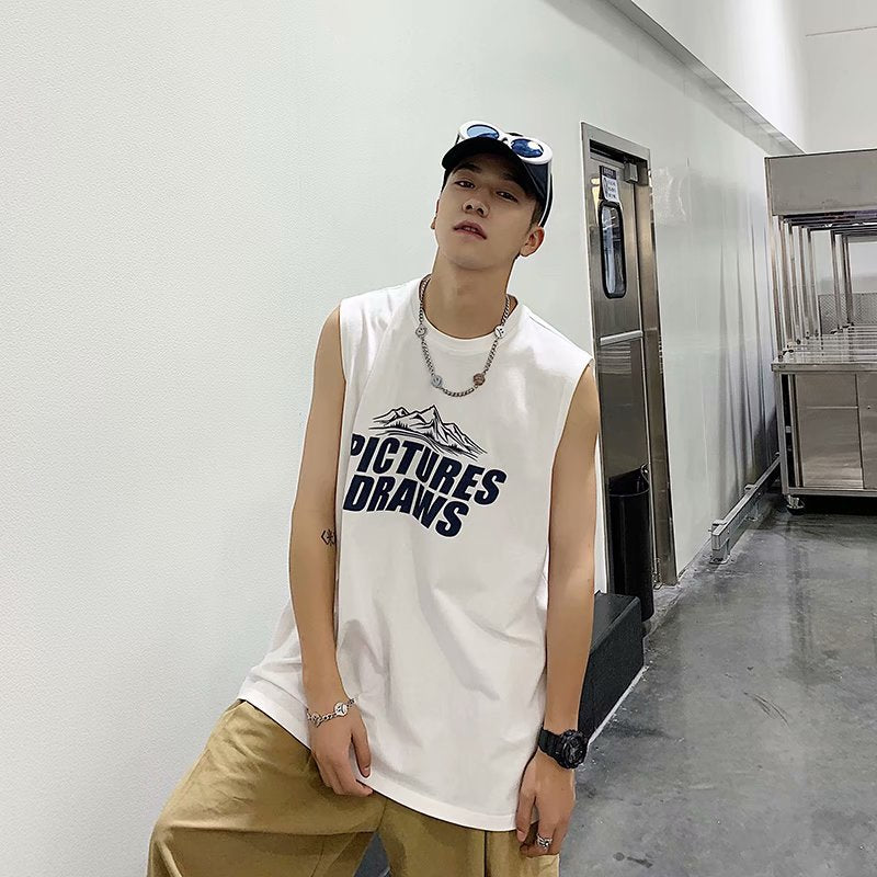 Trendy Men's Short Sleeve T-shirt - Loose Fit Casual Summer Top
