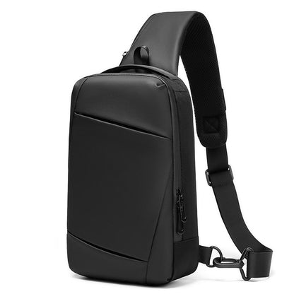 Trendy Men's Waterproof Oxford Cloth Chest Bag