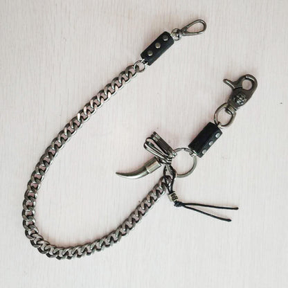 Trendy Metal Waist Chain Punk Style Accessory