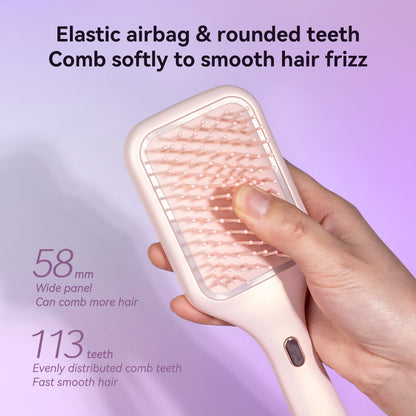 Trendy Popular Massage Comb Vibrating Soothing Massager Corporate Employee Welfare Gift Portable Airbag Comb