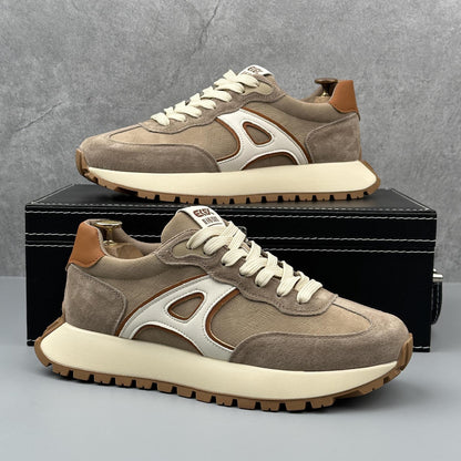 Trendy Shoes Men's Lace-up sneaker Low-top Board Shoes