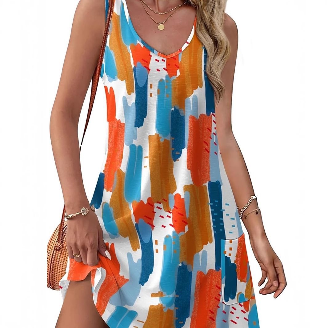 Trendy Sleeveless Dress