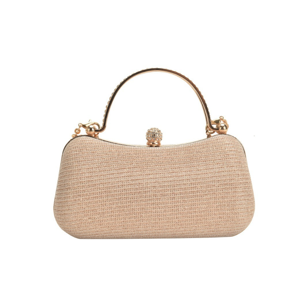 Trendy Women Lock Buckle Shoulder Bag