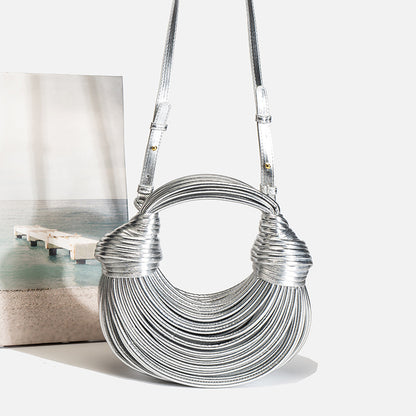 Trendy Woven Handbag