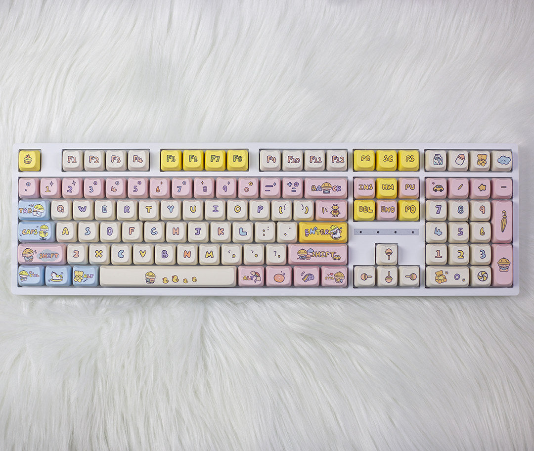 Tri-mode wired, wireless, and Bluetooth silent keyboard with high aesthetic appeal