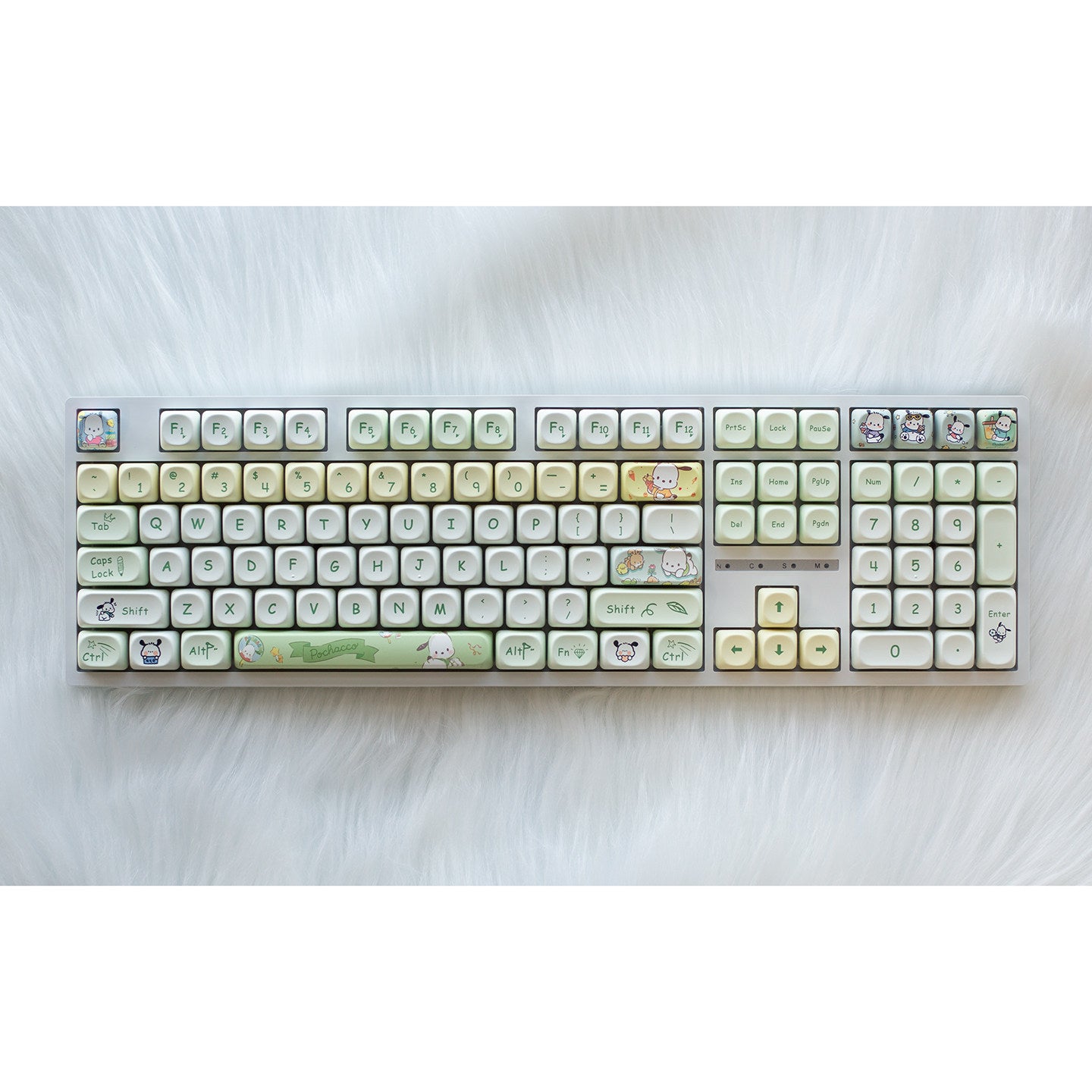 Tri-Mode Wired/Wireless Silent Aesthetic Keyboard