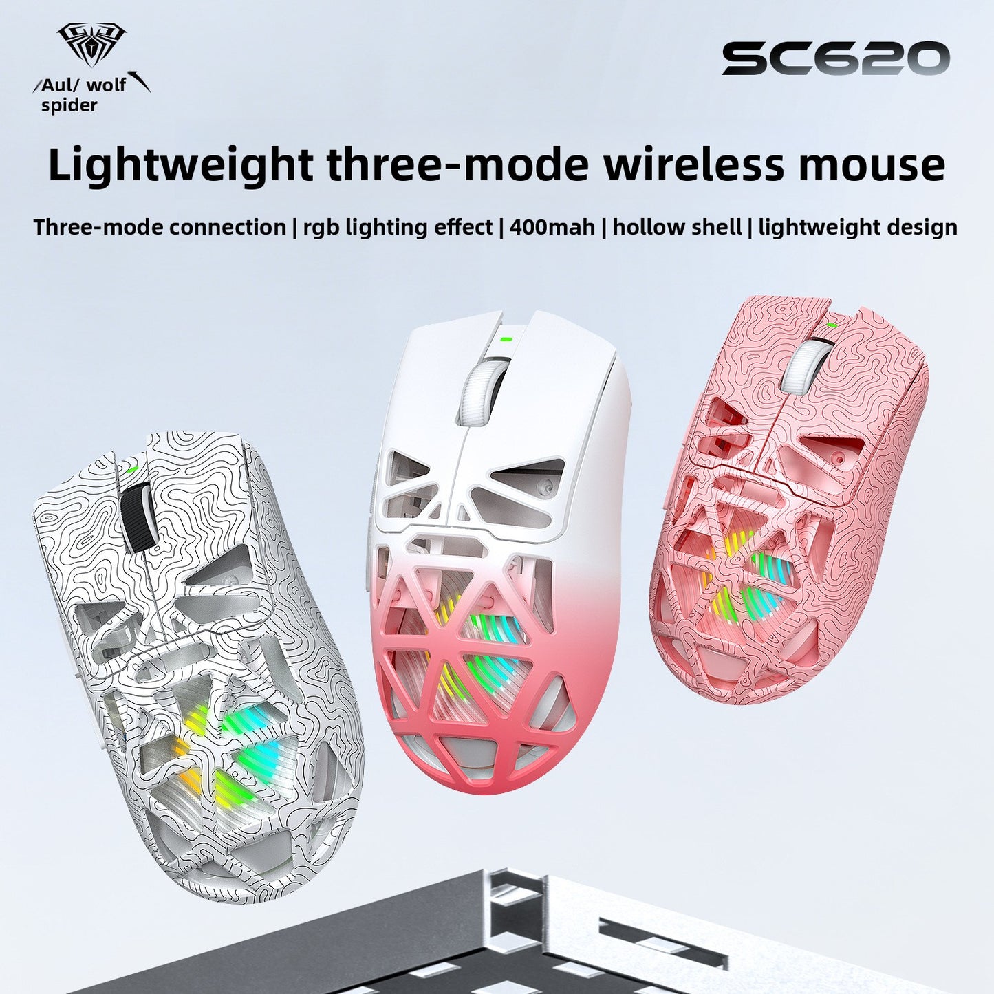 Tri-Mode Wireless Gaming Mouse