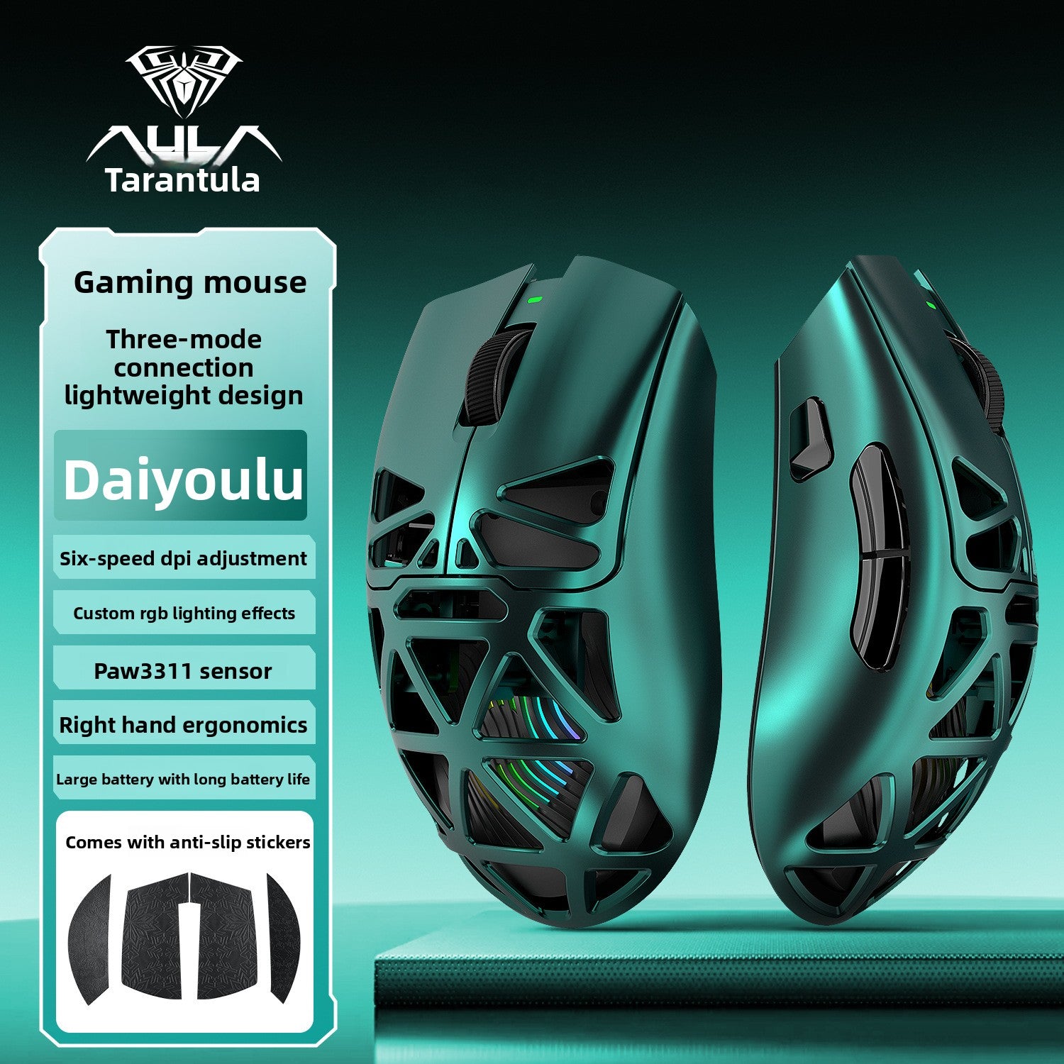 Tri-Mode Wireless Gaming Mouse