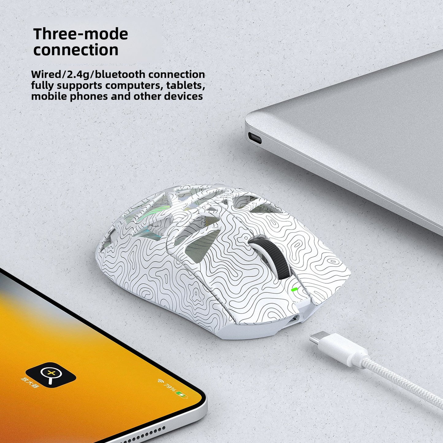 Tri-Mode Wireless Gaming Mouse