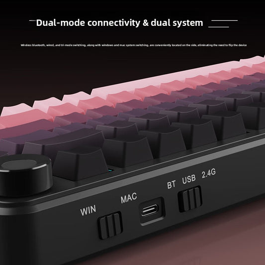 Tri-Mode Wireless Mechanical Keyboard