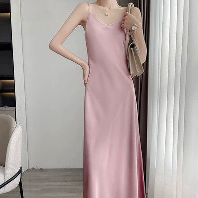 Triacetate Suspender Dress French Design