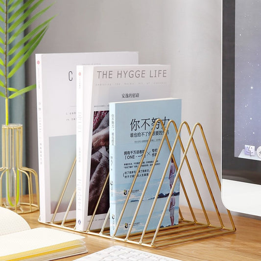 Triangle Iron Bookshelf