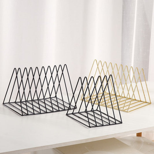 Triangle Iron Bookshelf