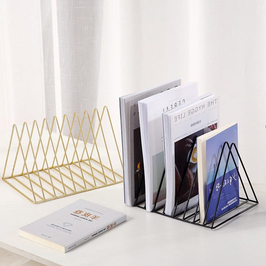 Triangle Iron Bookshelf
