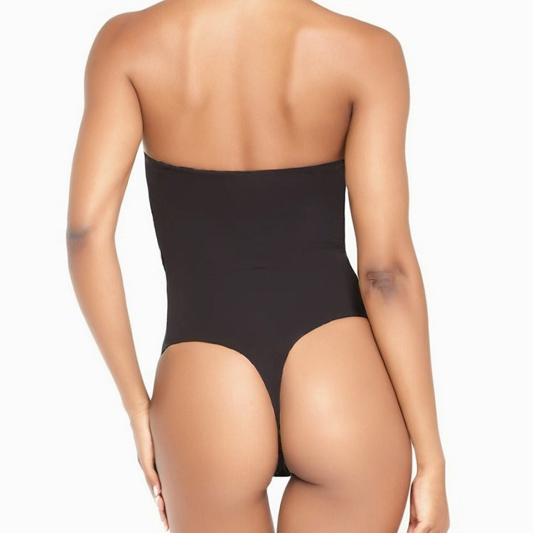 triangle jumpsuit thong tights