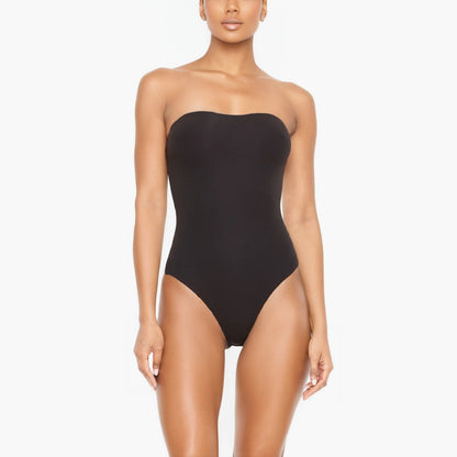 triangle jumpsuit thong tights