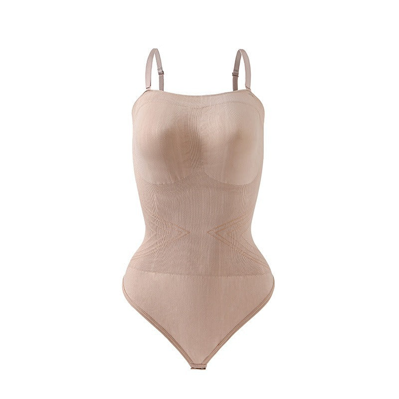 triangle jumpsuit thong tights