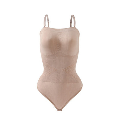 triangle jumpsuit thong tights