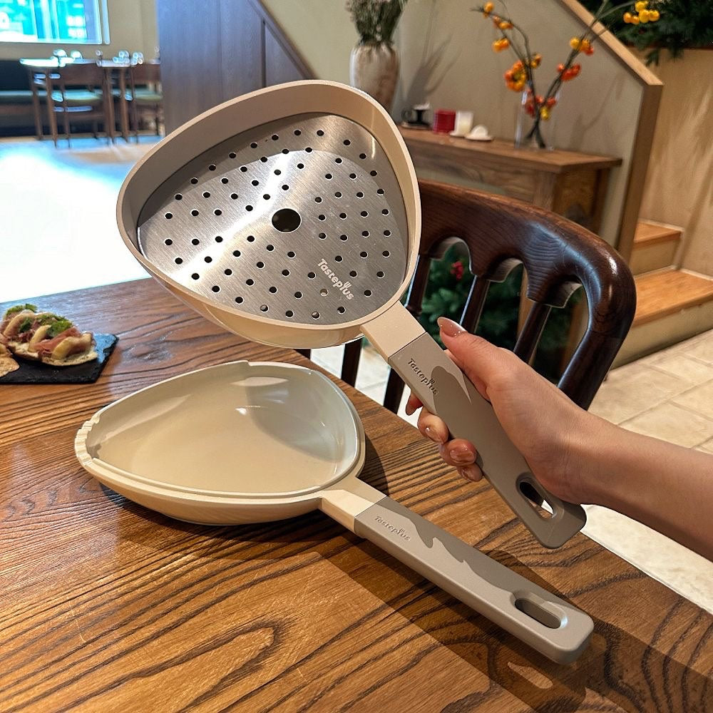 Triangle pot antibacterial non-stick ceramic noodle pot