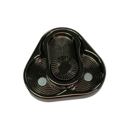 Triangle Rotating Card Push EDC Three Rings