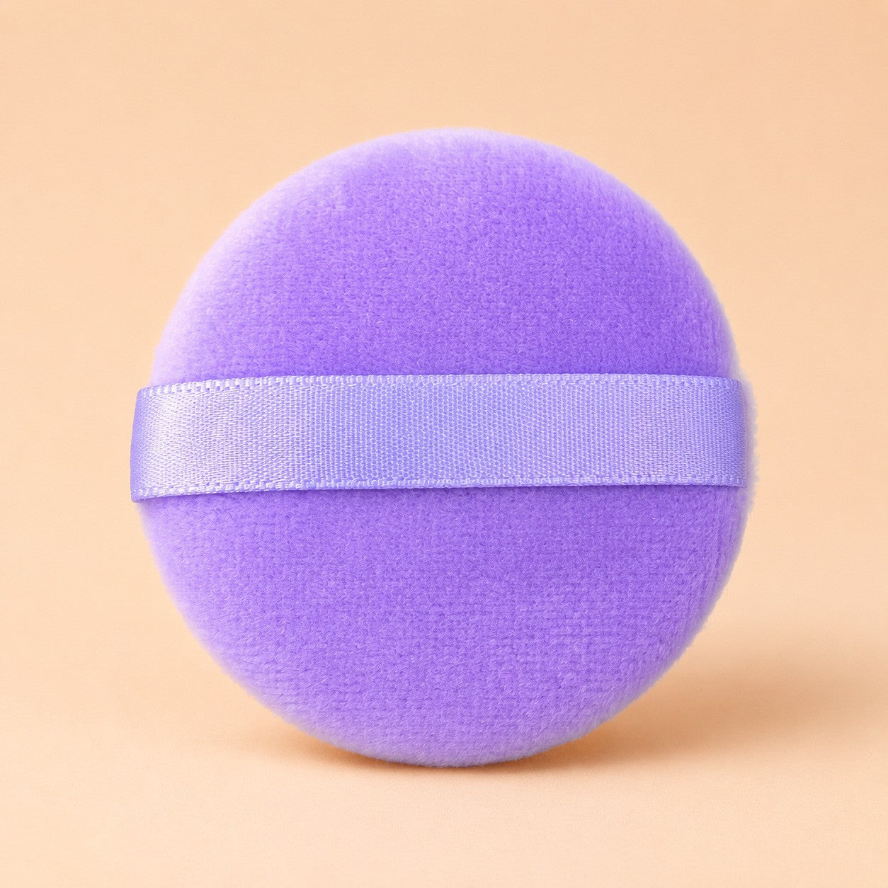 Triangular and Round Velvet Powder Puff