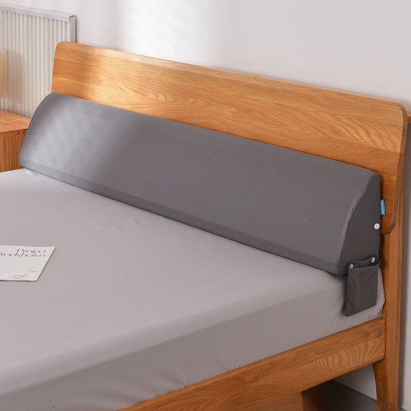 Triangular Bed Pillow with Side Pockets
