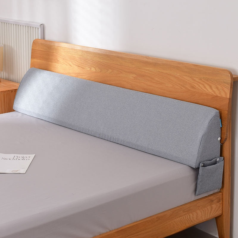 Triangular Bed Pillow with Side Pockets