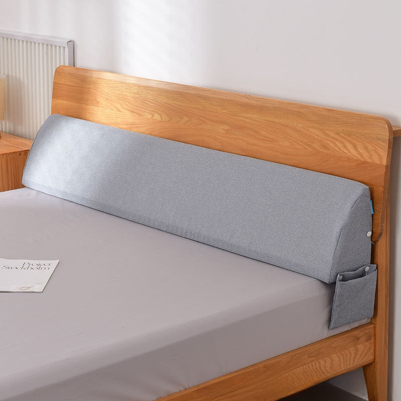 Triangular Bed Pillow with Side Pockets