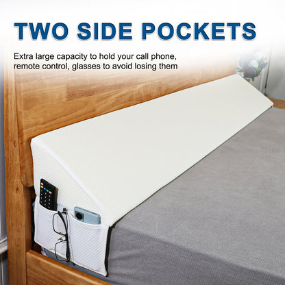 Triangular Bedside Gap Filler Pillow