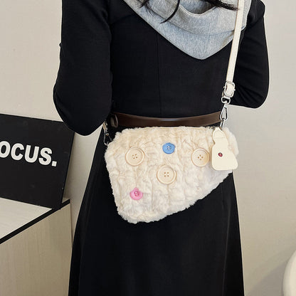 Triangular Cheese Shoulder Bag