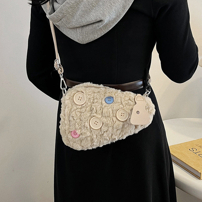 Triangular Cheese Shoulder Bag