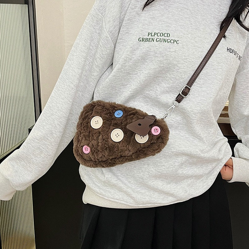 Triangular Cheese Shoulder Bag