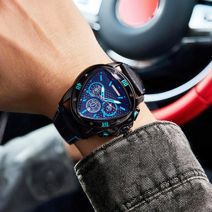 Triangular Dial Men Quartz Watch
