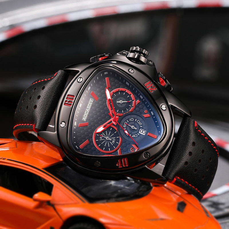 Triangular Dial Men Quartz Watch