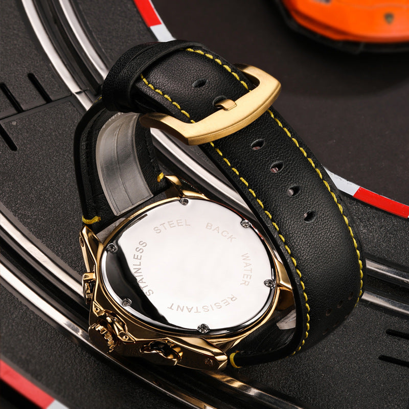 Triangular Dial Men Quartz Watch