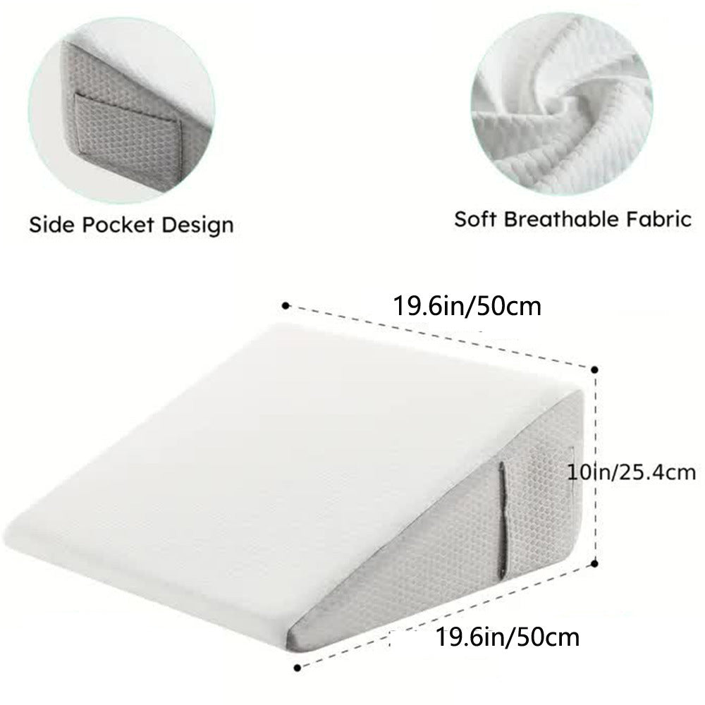 Triangular Pillow Bed Wedge-Shaped Pillow