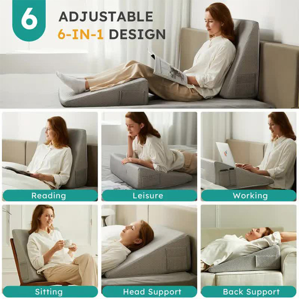 Triangular Pillow Bed Wedge-Shaped Pillow