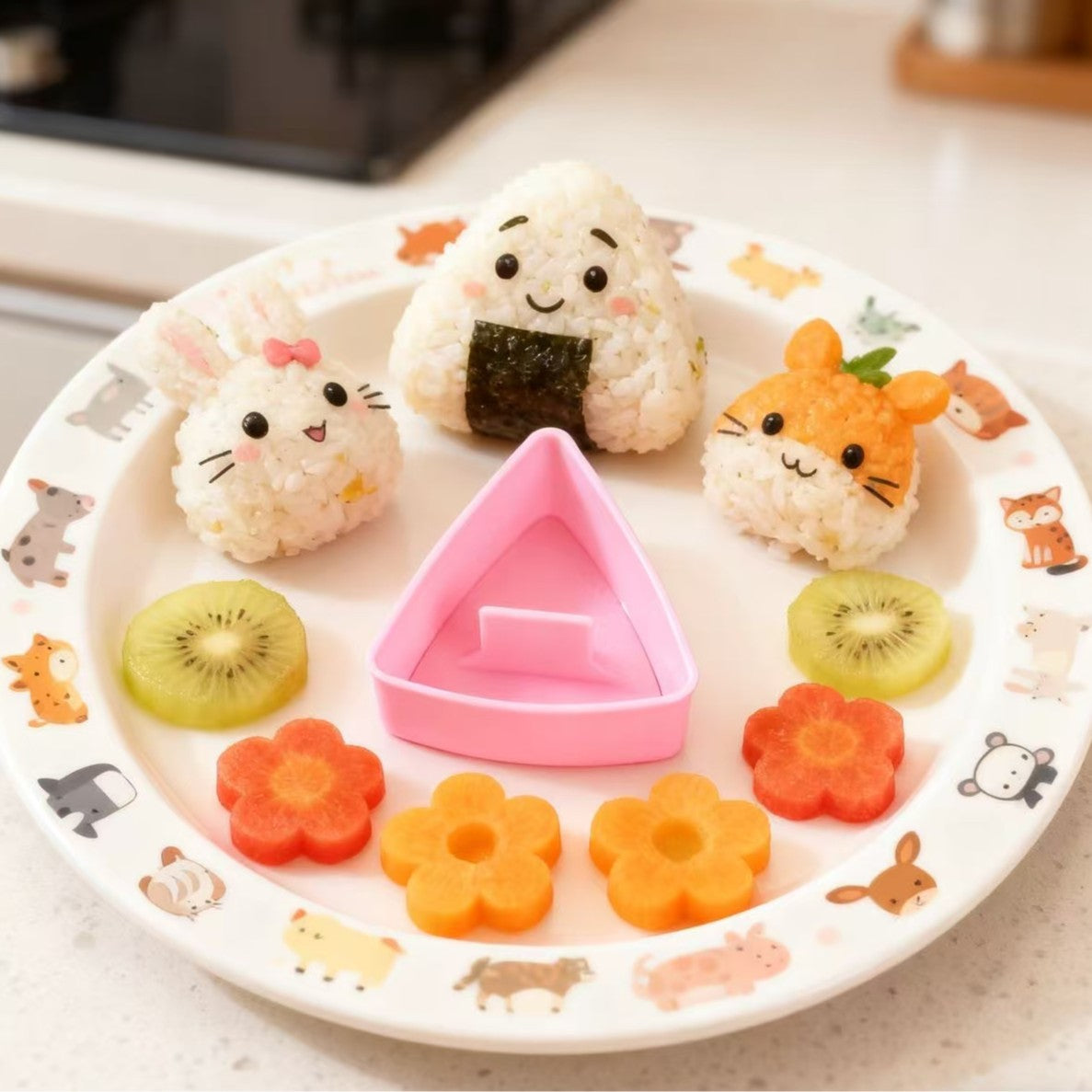 Triangular Rice Ball Mold Kit