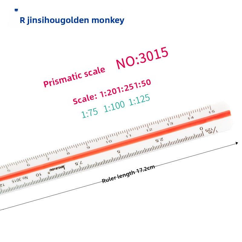 Triangular Scale Ruler