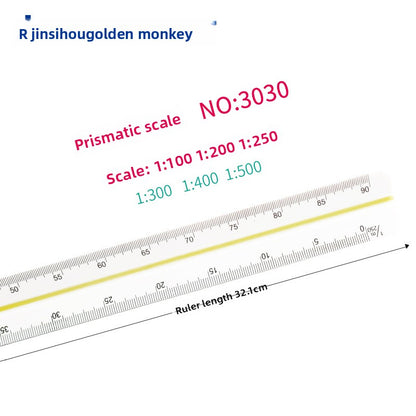 Triangular Scale Ruler