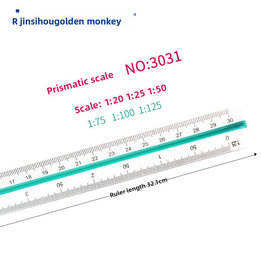 Triangular Scale Ruler