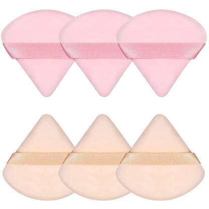 Triangular Velour Powder Puff