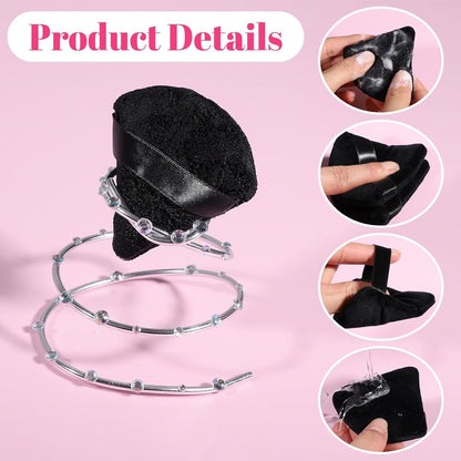 Triangular Velour Powder Puff