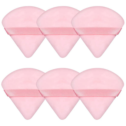 Triangular Velour Powder Puff