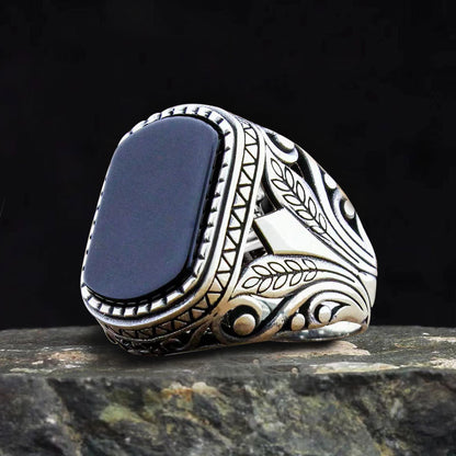 Tribal Zircon Alloy Ring
